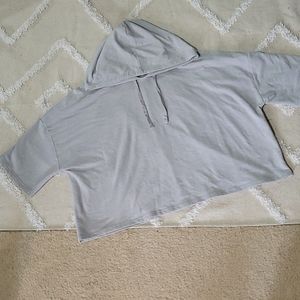 Short sleave croped workout sweater/top